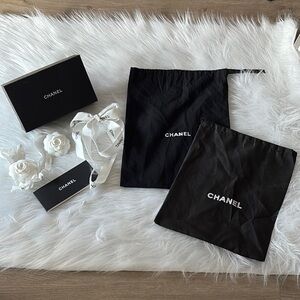 CHANEL Sunglasses Box and Dust Bags